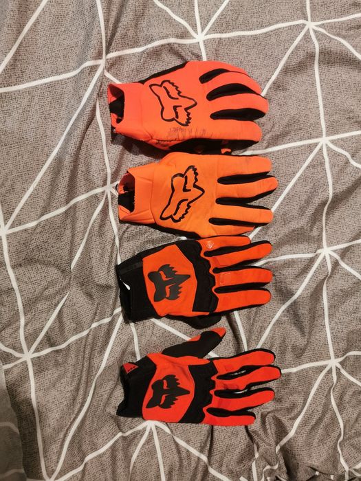 Rękawice fox dwie pary lato zima enduro MTB cross
