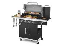 Газовий гриль GRILLMEISTER, 4 конфорки плюс 1, 19,7 кВт