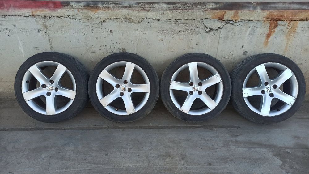 Peugeot 308 I 07-13 диск колесо резина 225/45 R17 4x108 9680731880