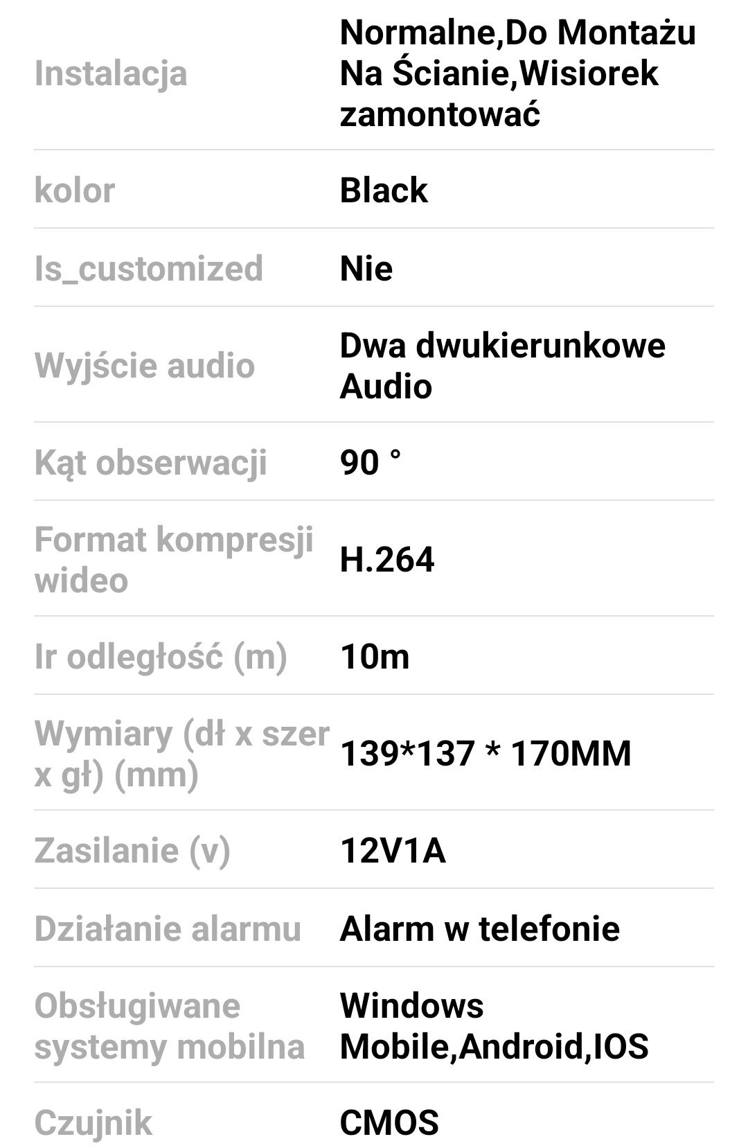 Kamera zewnętrzna 6MP 3K WIFI IP z trzema obiektywami