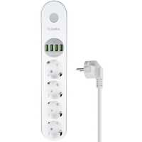 Gelius Pro PowerStrip G-Power (4 220V Ports/ 4 USB ports 3.4A) 2m