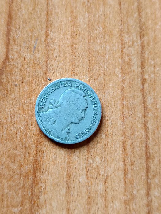 2 moedas de 50 centavos
