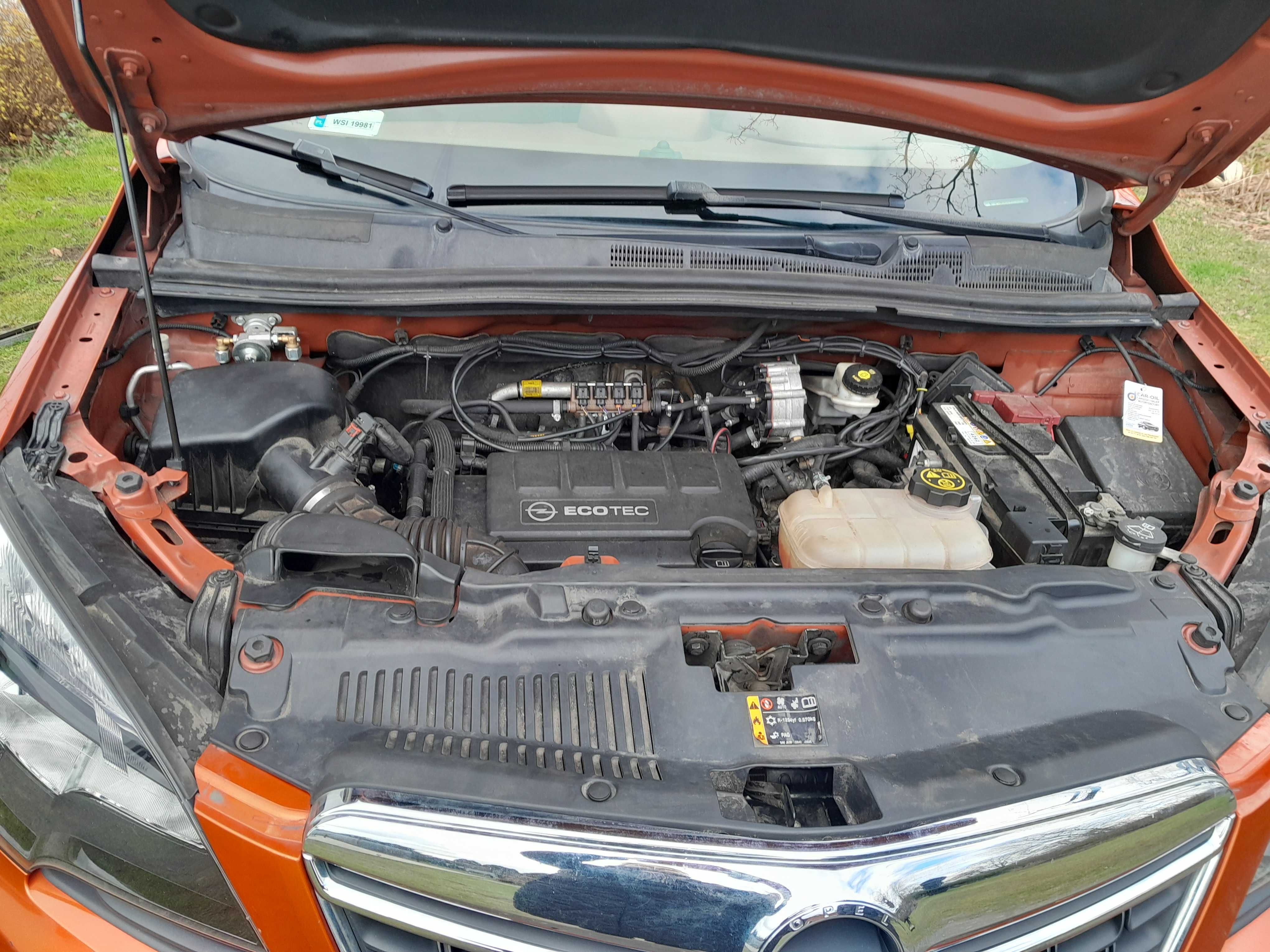 Opel mokka 2015r. 1,4 4X4 Turbo benzyna/gaz + komplet kół zimowych