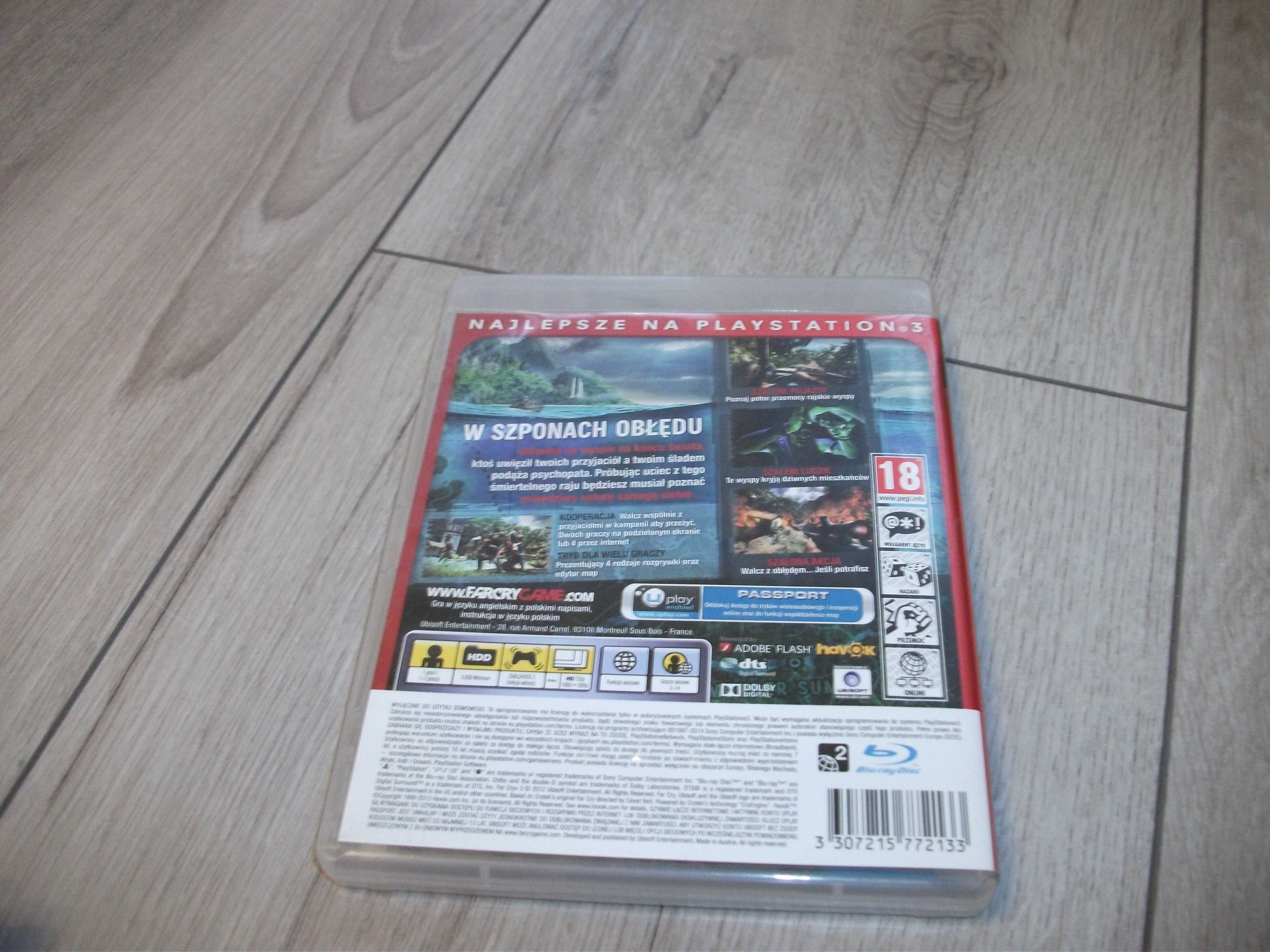 Gra PS3 Playstation 3 FarCry 3 stan idealny fotki