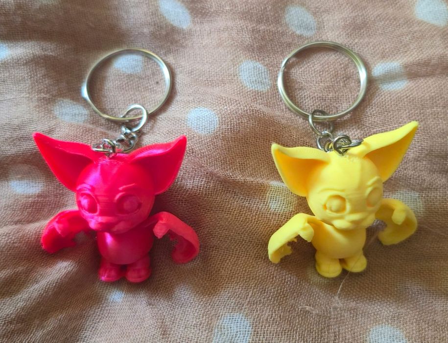 Porta-chaves 3D Únicos – Criaturas e Gatos Místicos