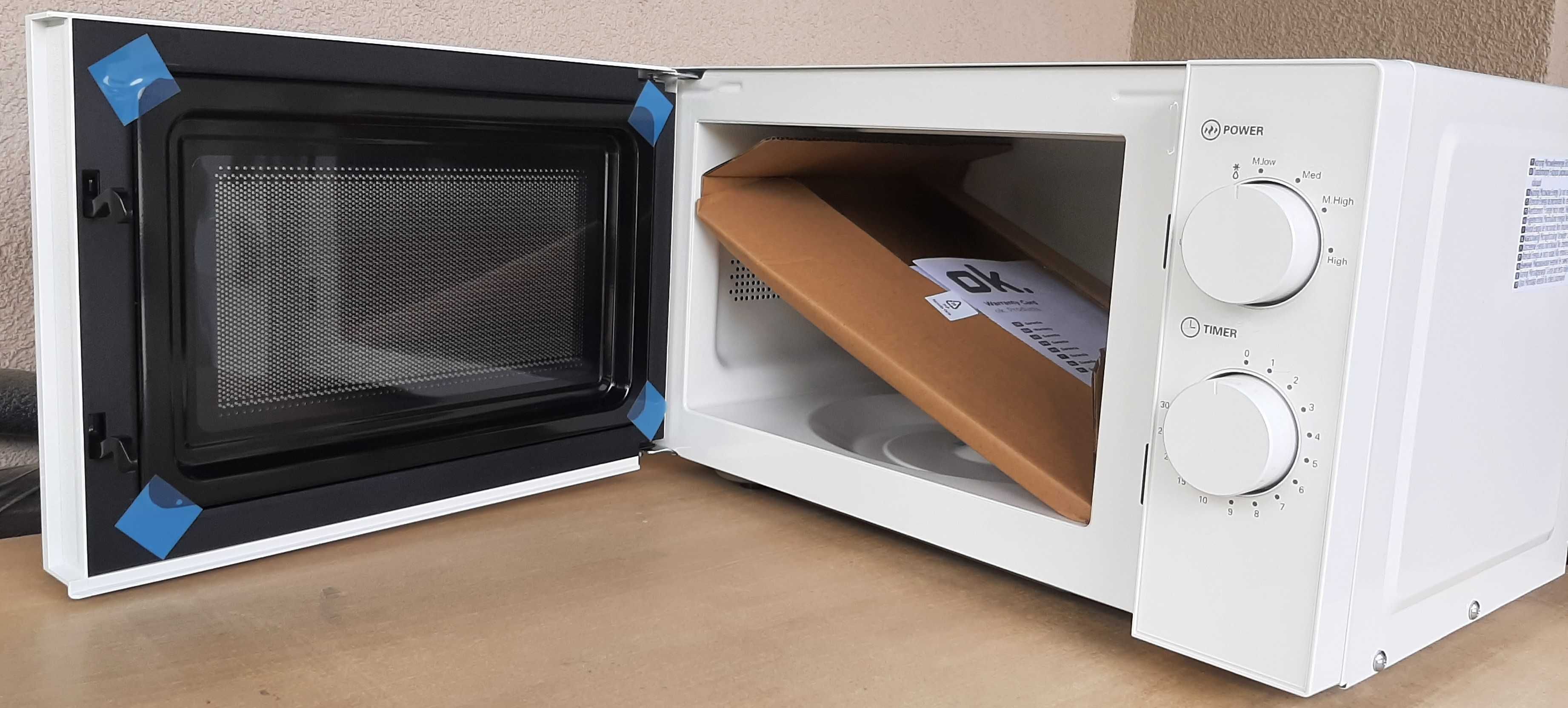 Kuchenka mikrofalowa firmy OK OMW 2024-1 W Biała 20l 700W