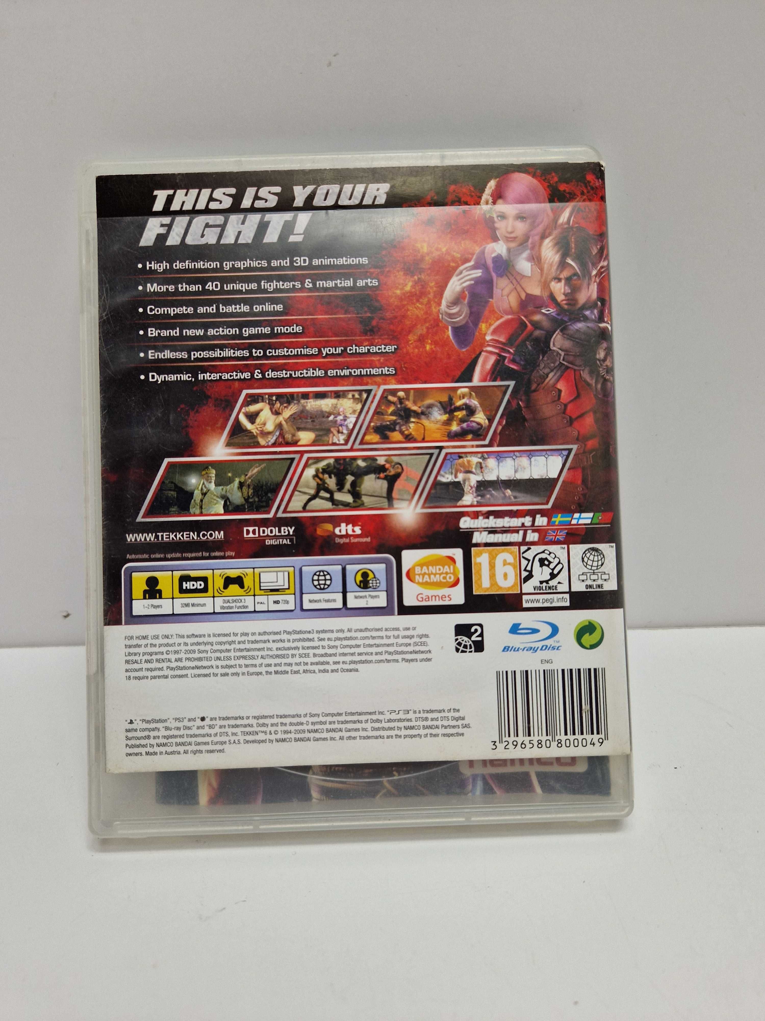 Gra Tekken 6 PlayStation 3