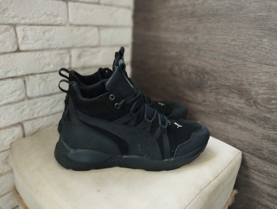 Зимові чоловічі чоловічі черевики у двох кольорах