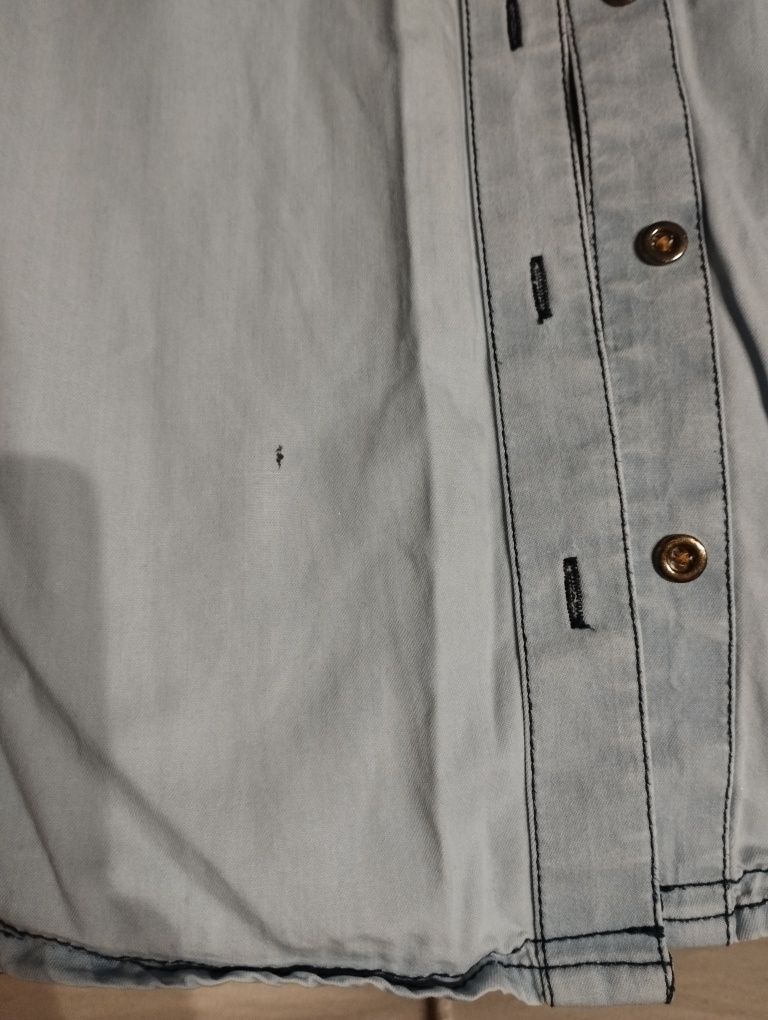 Koszula jeans r. 134,140