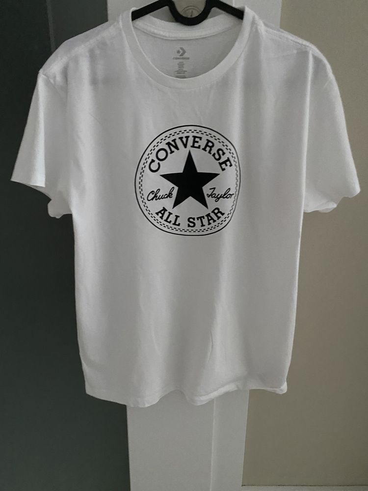 Biały t-shirt Converse rozm. M