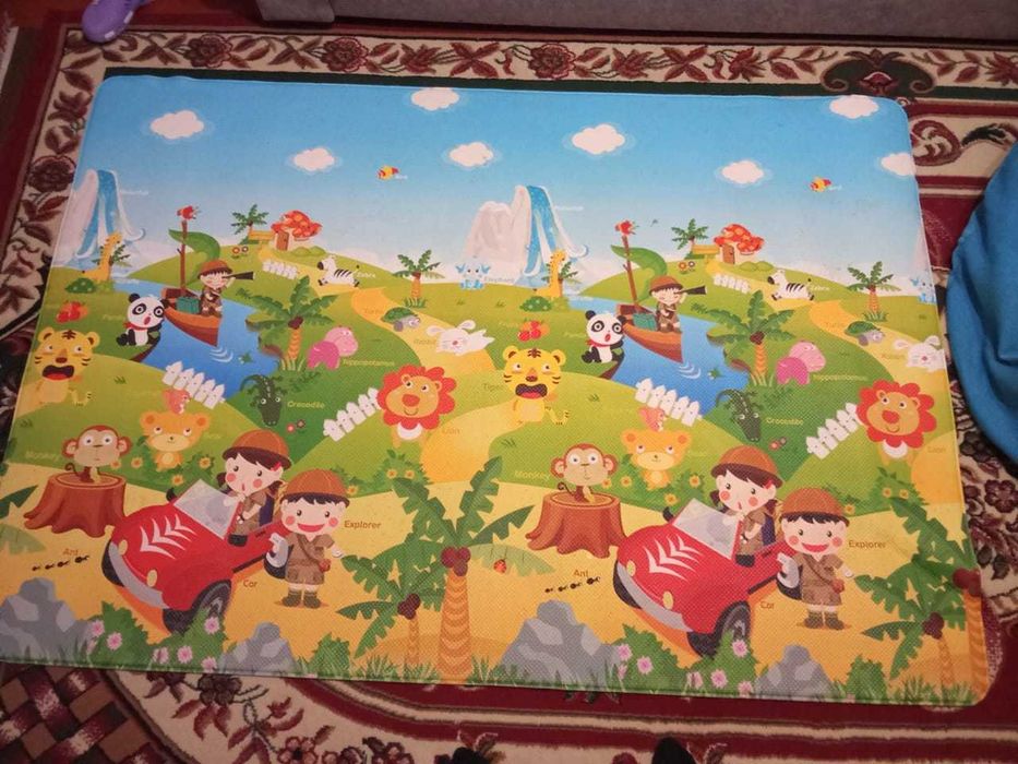Коврик ждя дітей,двосторонній.