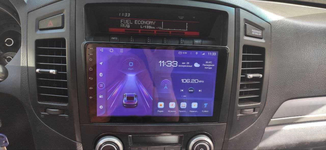 Mitsubishi Pajero 2006 - 2021 radio tablet navi android gps