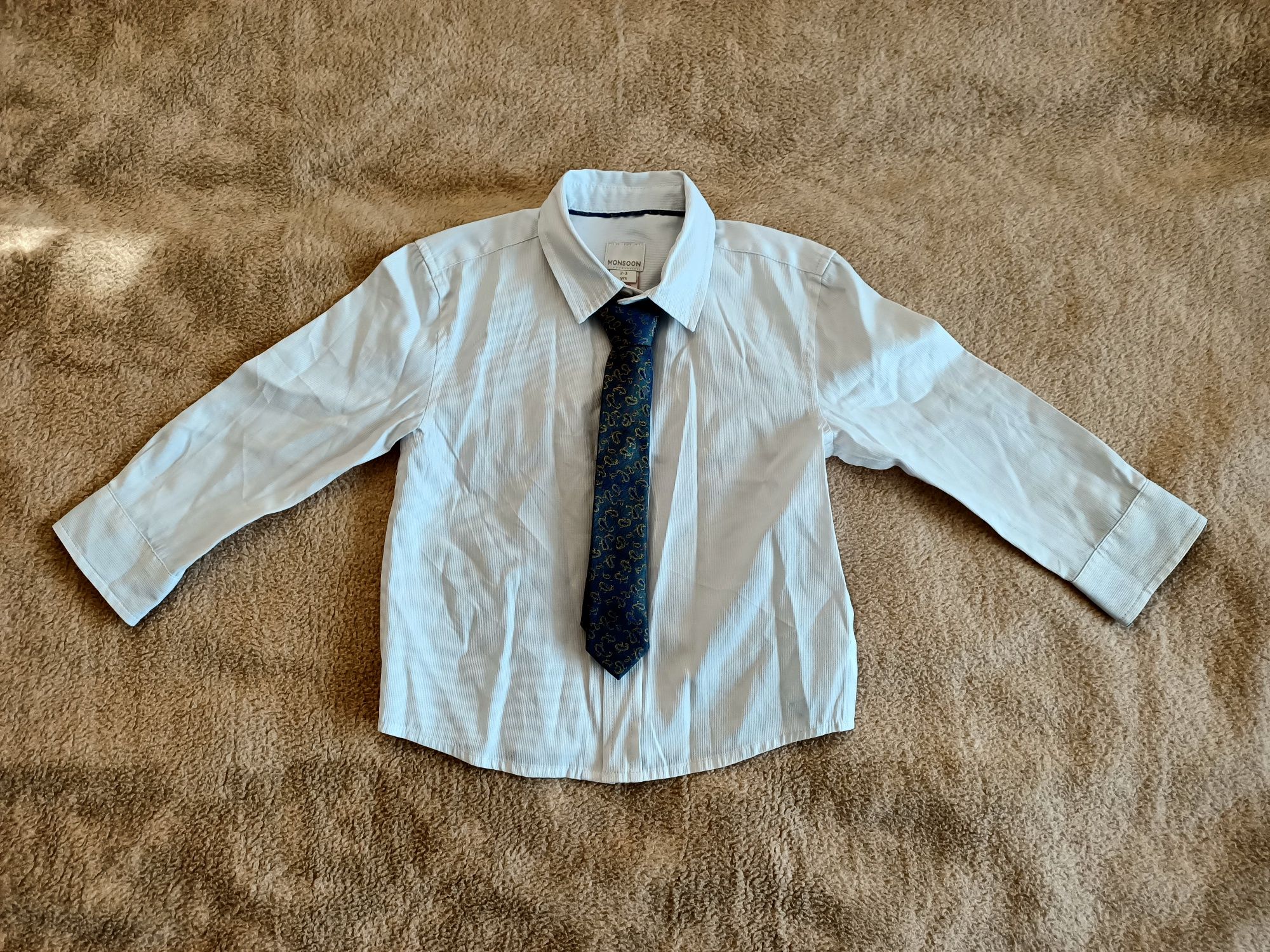 Koszula z krawatem na 2-3 latka