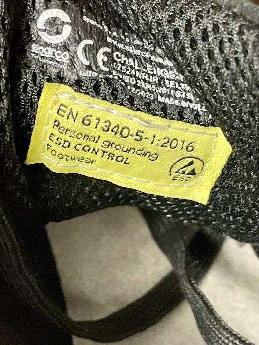 42 ESD Sparco Challenge Zeltweg S3 SRC buty robocze wysokie mechanik