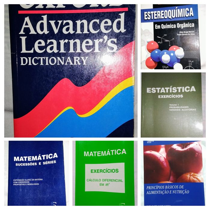 Livros universitários para varias áreas
