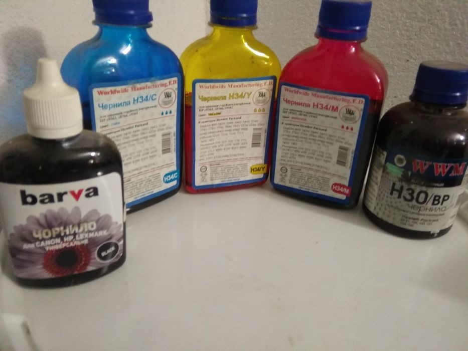 ТоКраска, чернила для струйных принтеров