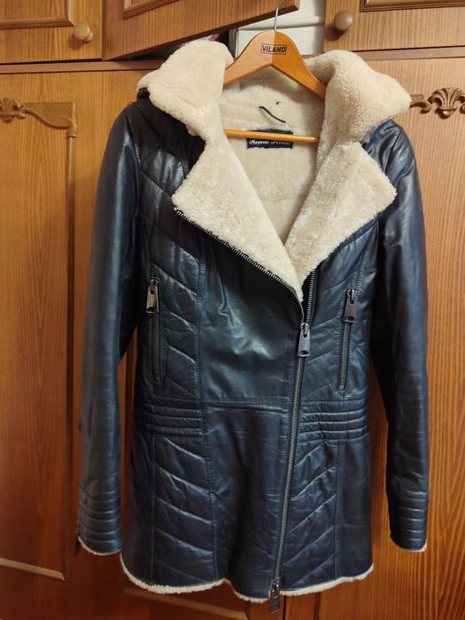 Дубленка натуральная размер 40, xxs