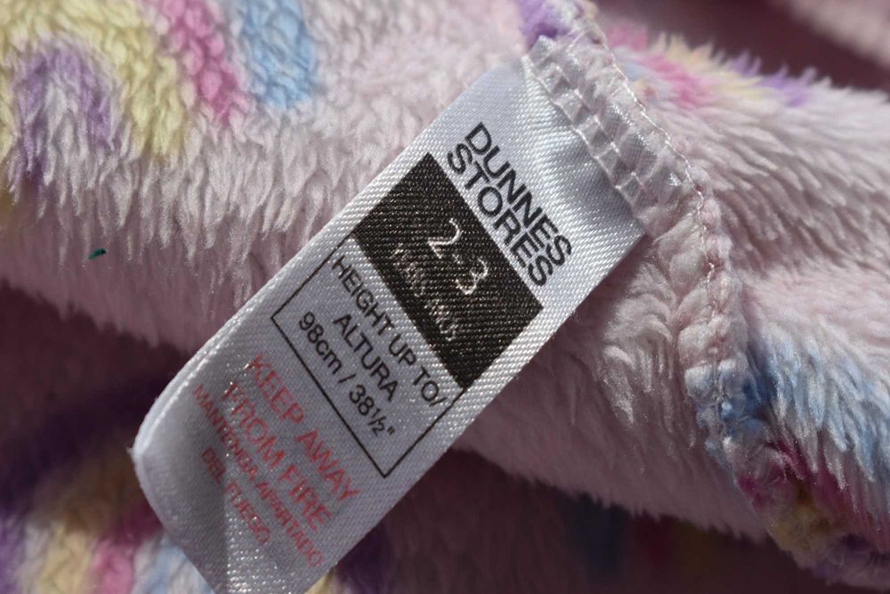 Piżama polarowa 92 98 kigurumi onesie pajacyk z polaru ciepła kombinez