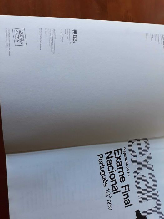 Preparação Exame Final Nacional, Português, 10o ano, Porto Editora