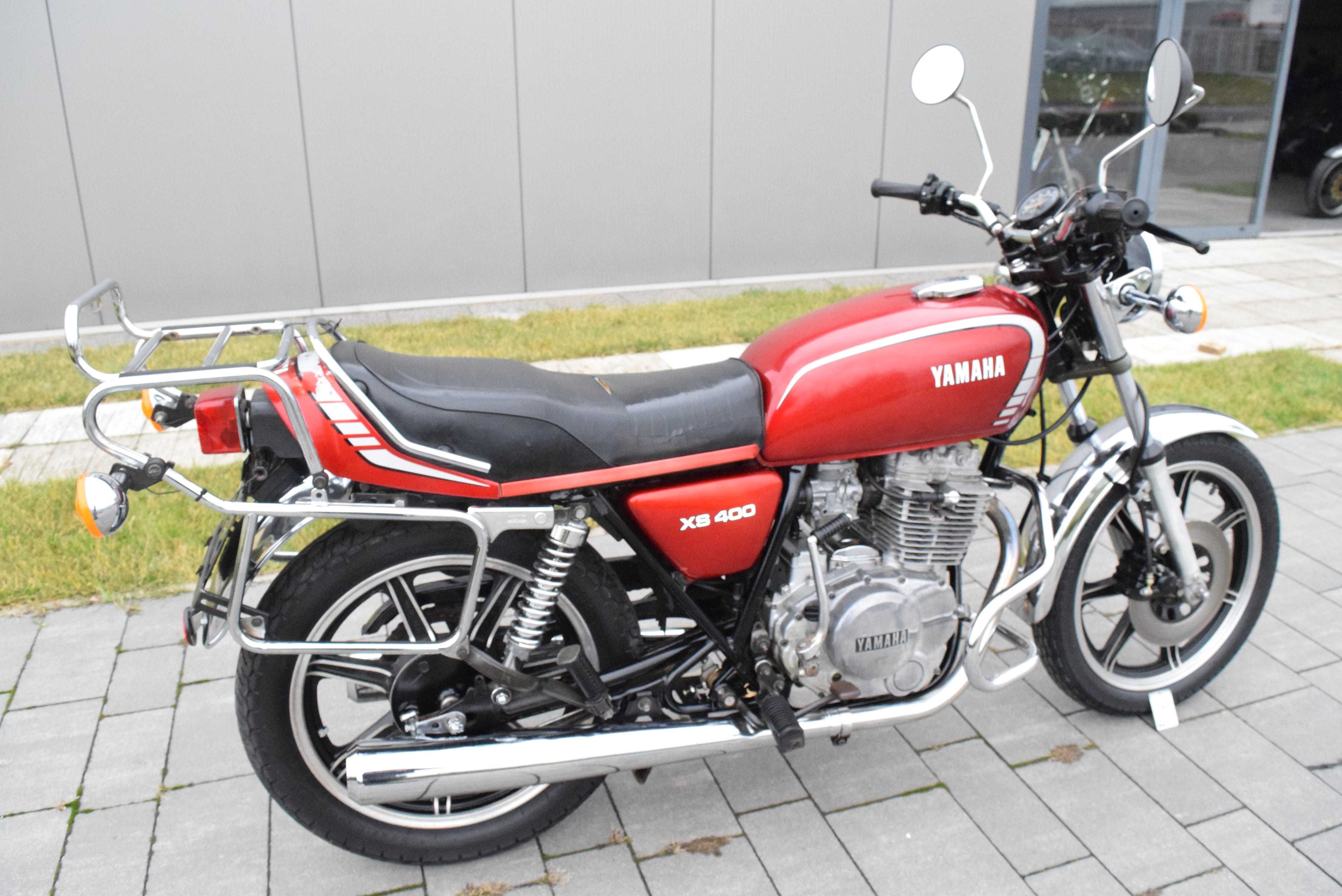 Yamaha XS 400 82r. 1 ręka! piękny klasyk, dodatki, z DE, na A2 ***