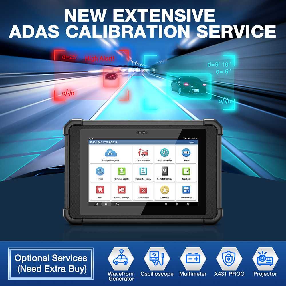 Launch X431 PAD V ELITE Maq Diagnóstico OBD Programação Online (NOVO)