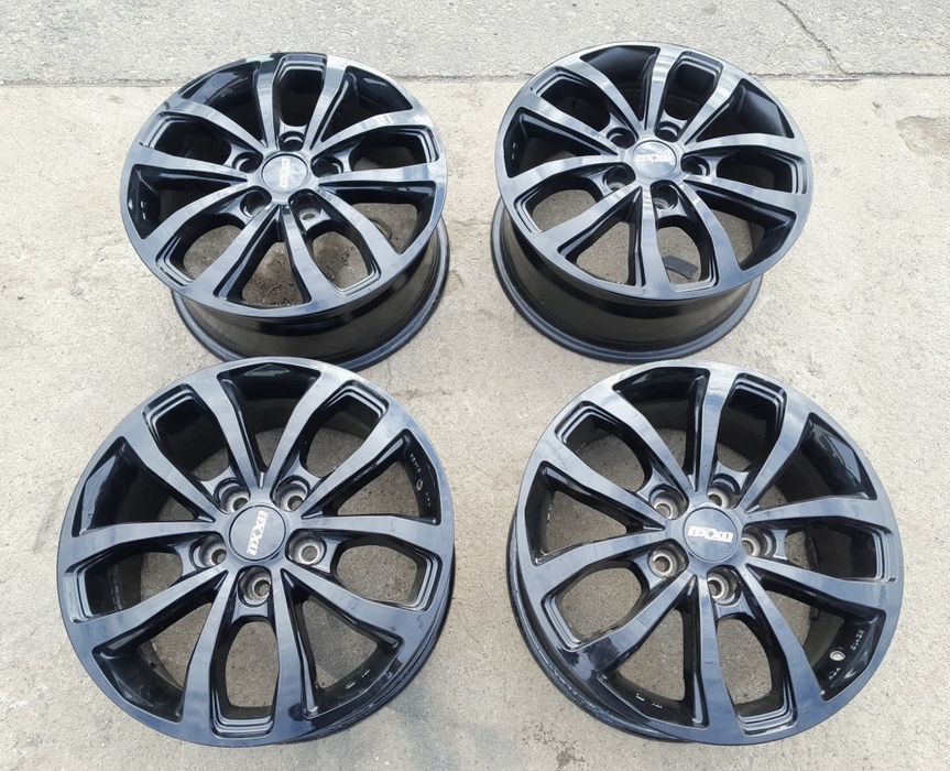 Alufelgi 16 5x108 FORD Kuga Mondeo Focus C-max S-max Czarne Ładne