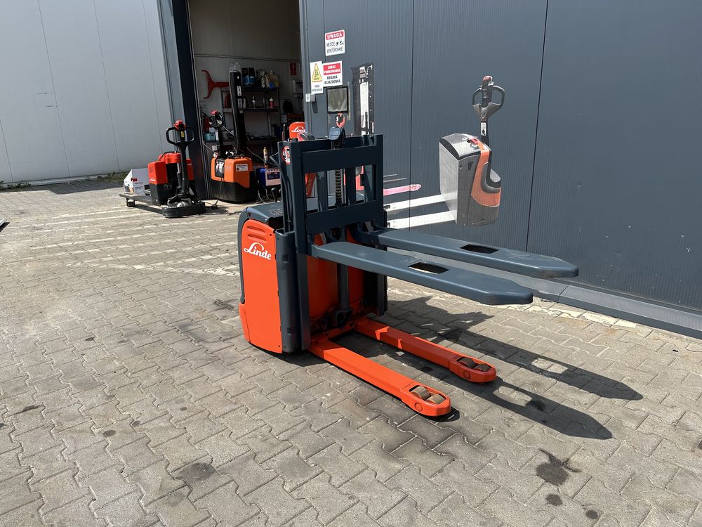 Paleciak elektryczny Linde 70 cm 1000 kg najmniejszy paleciak