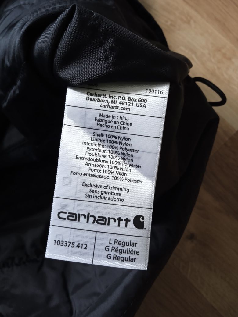 Nowa kamizelka Carhartt Shop Vest roz L granatowa