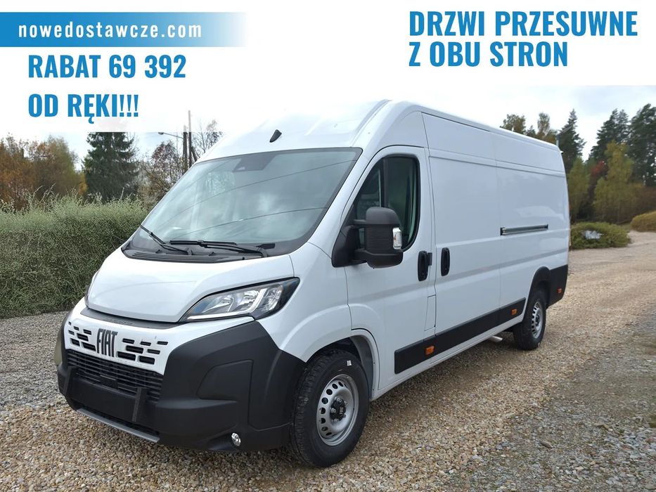 Fiat Ducato Maxi L4H2 140KM DMC 3.5t  L4H2 140KM DMC 3.5t | Furgon | Kamera cofania | Drzwi 270 stopni
