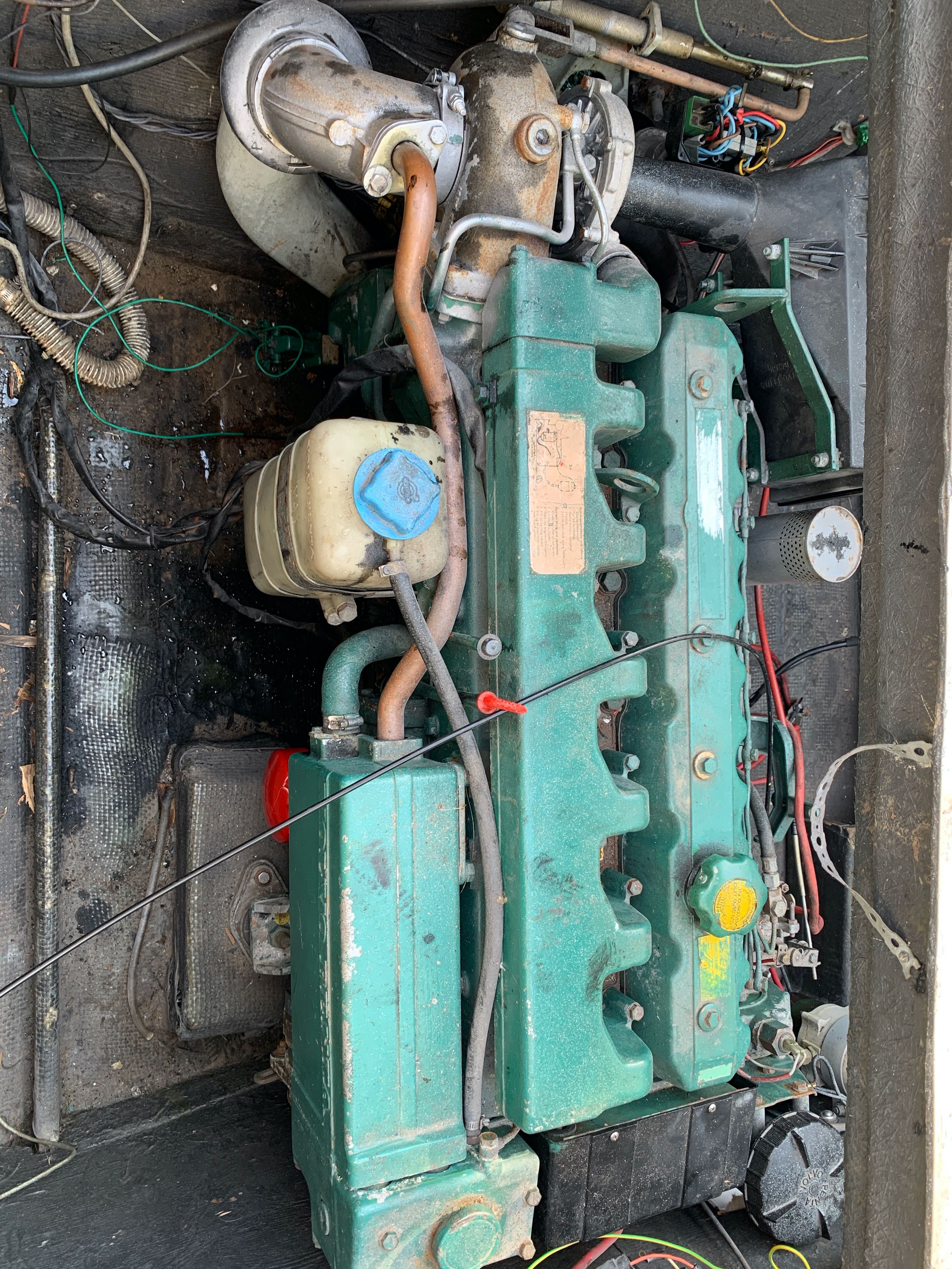 Silnik Volvo Penta AQD 40 A + Zetka Volvo Penta 280 T