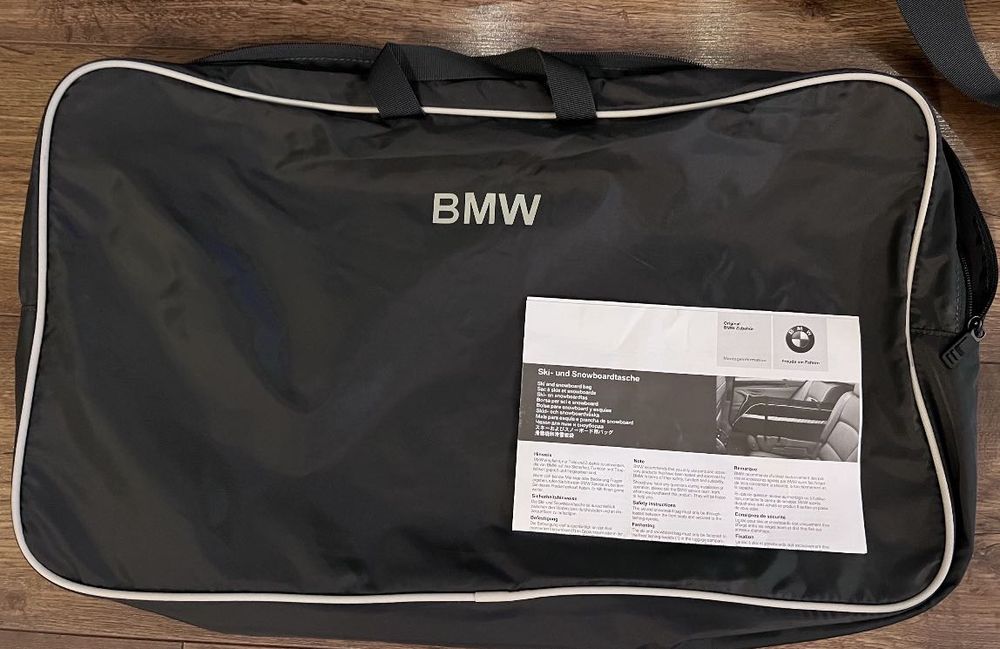 Pokrowiec na narty oraz snowboard BMW