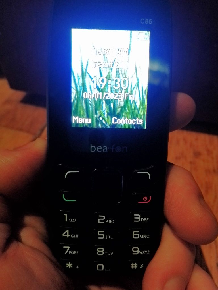 Телефон beafon C85 Чорний