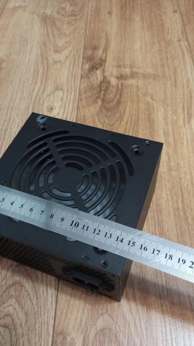 Корпус, коробка блоку живлення 140×150×85 з кнопкою і розємом живлення