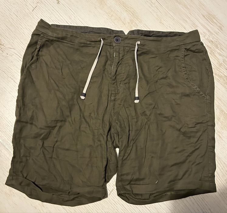 Spodenki męskie krótkie Zara Man L khaki zielone