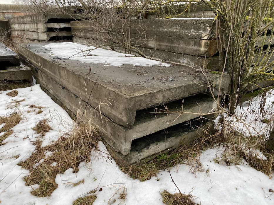 Бетоноконструкції (напіврами, прогони, стінові панелі, перекриття)