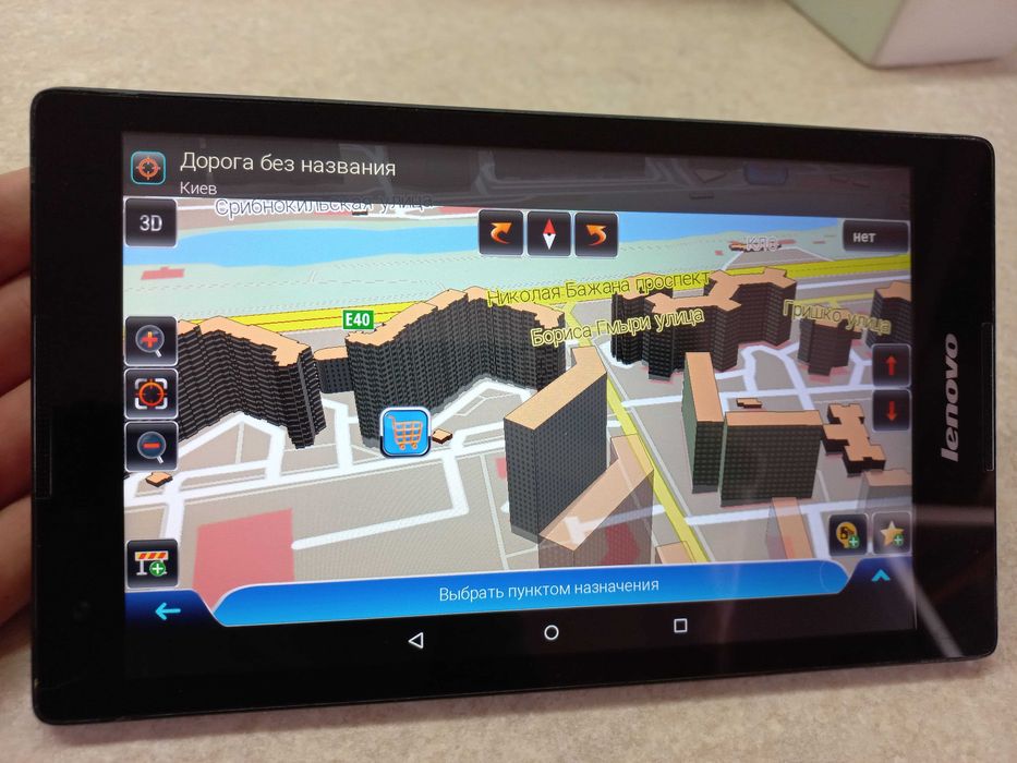 TIR / ADR Грузовий GPS навігатор 8 дюймів. Європа + Україна 2025!