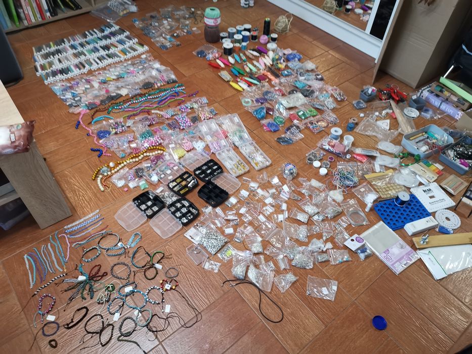 Giga zestaw do wyrobu bransoletek z koralików Toho i nie tylko. PAKIET