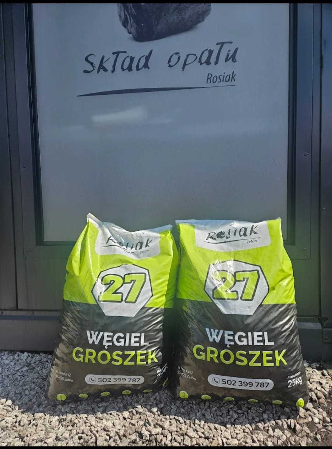 Eko groszek ROSIAK ekogroszek workowany, groszek