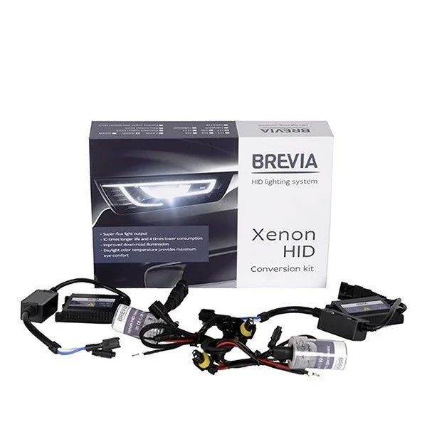 Комплект ксенона Brevia Корея H1 H7 H4 12Вт 24V 35 55W 4300 5000K HB34