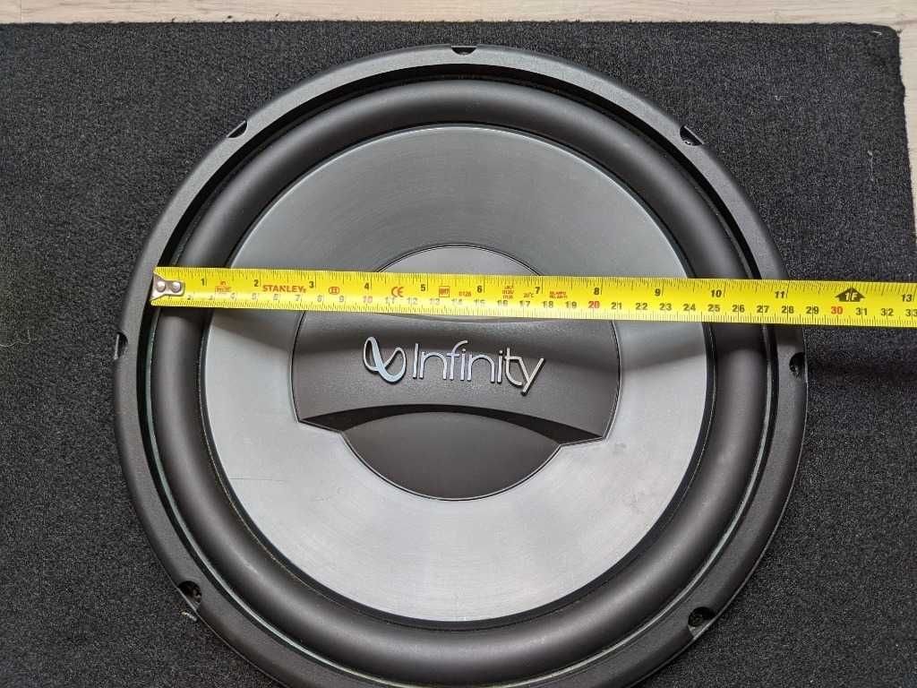 Subwoofer tuba Infinity muzyka bass głośnik audio 2480W speaker harman