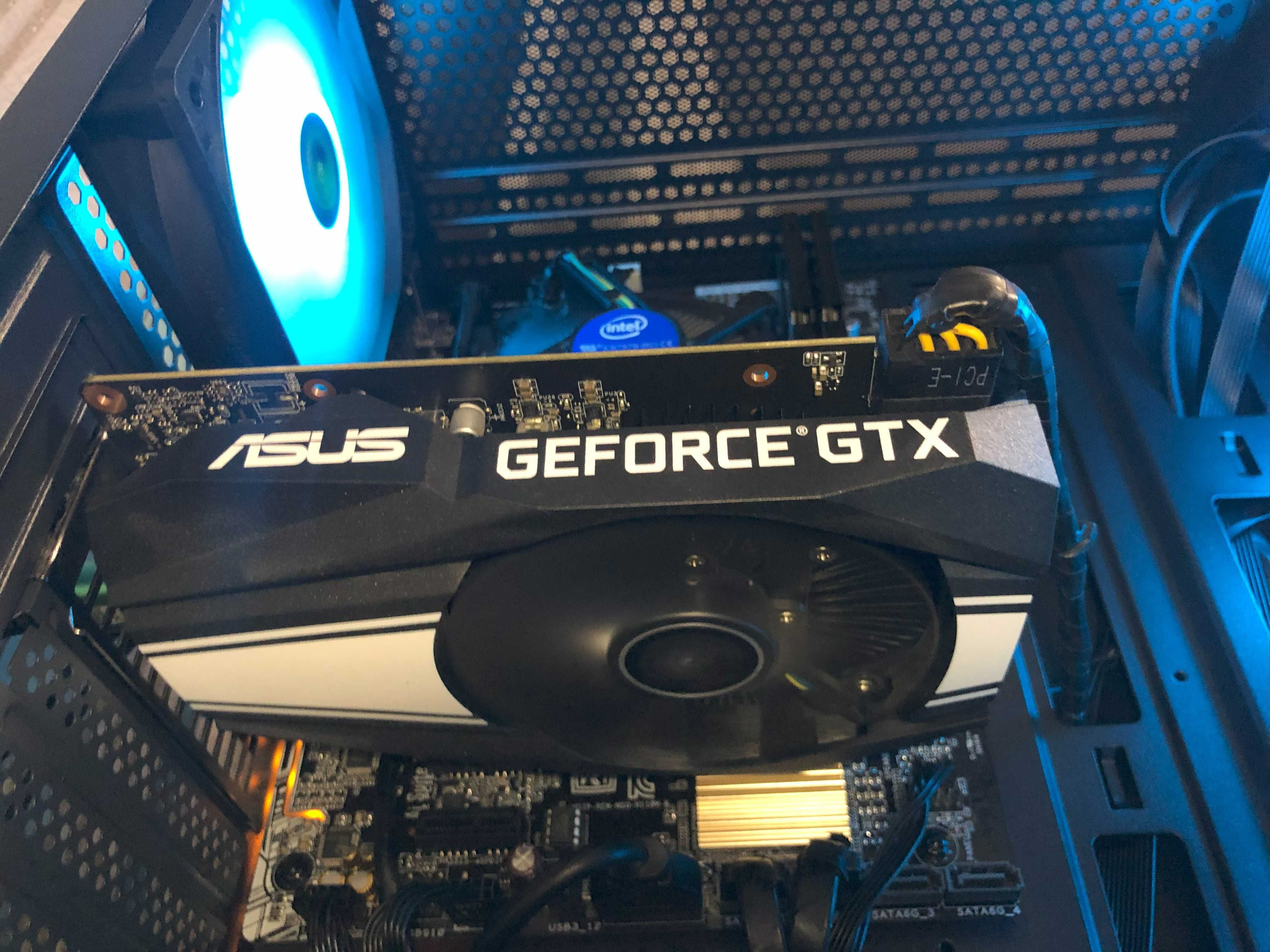 Игровой ПК Intel i7/16Gb/GTX1660S/SSD240+1Tb системный блок компьютер