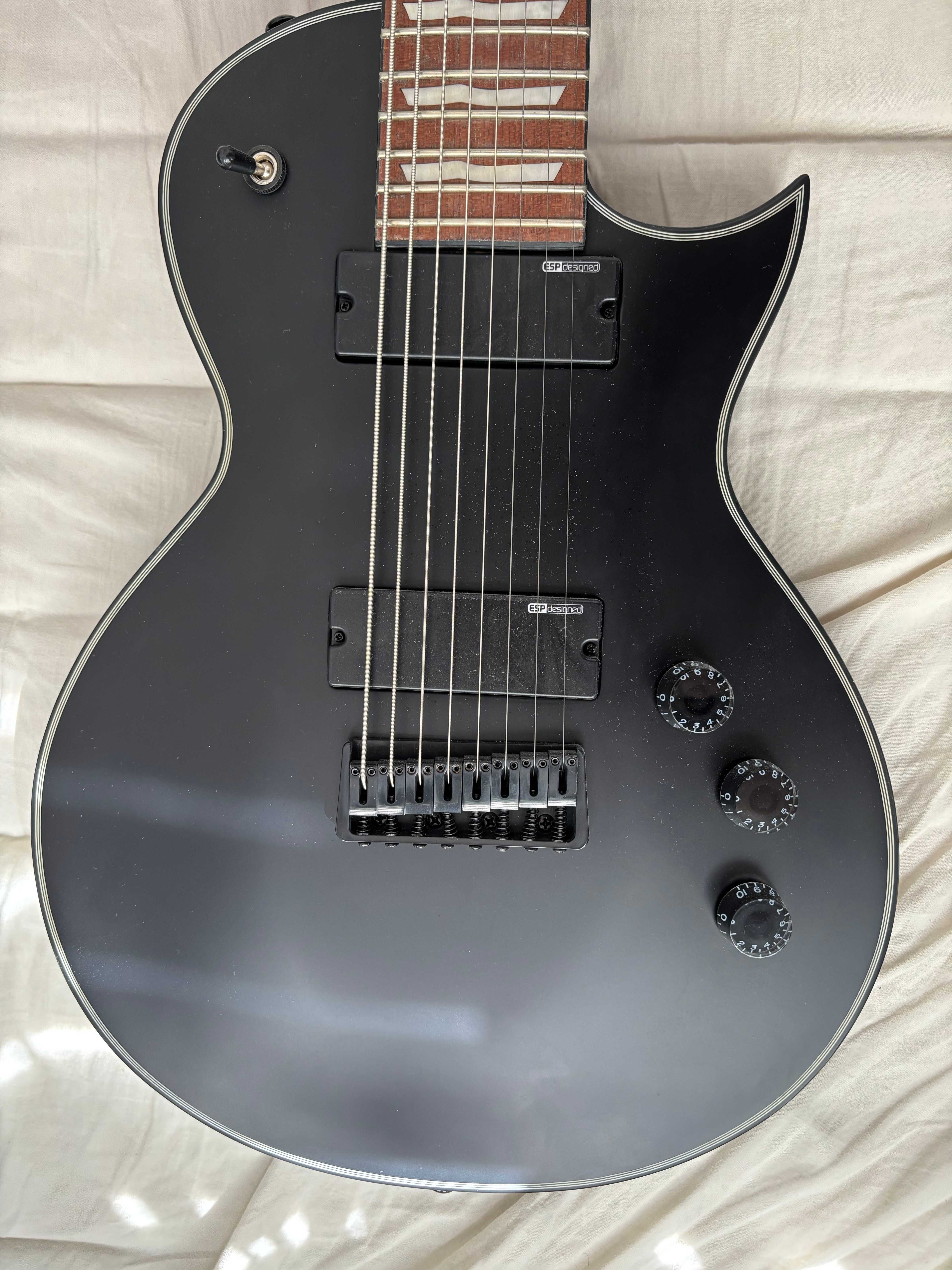 Gitara ESP LTD EC-258 - 8 strunowa (+struny)