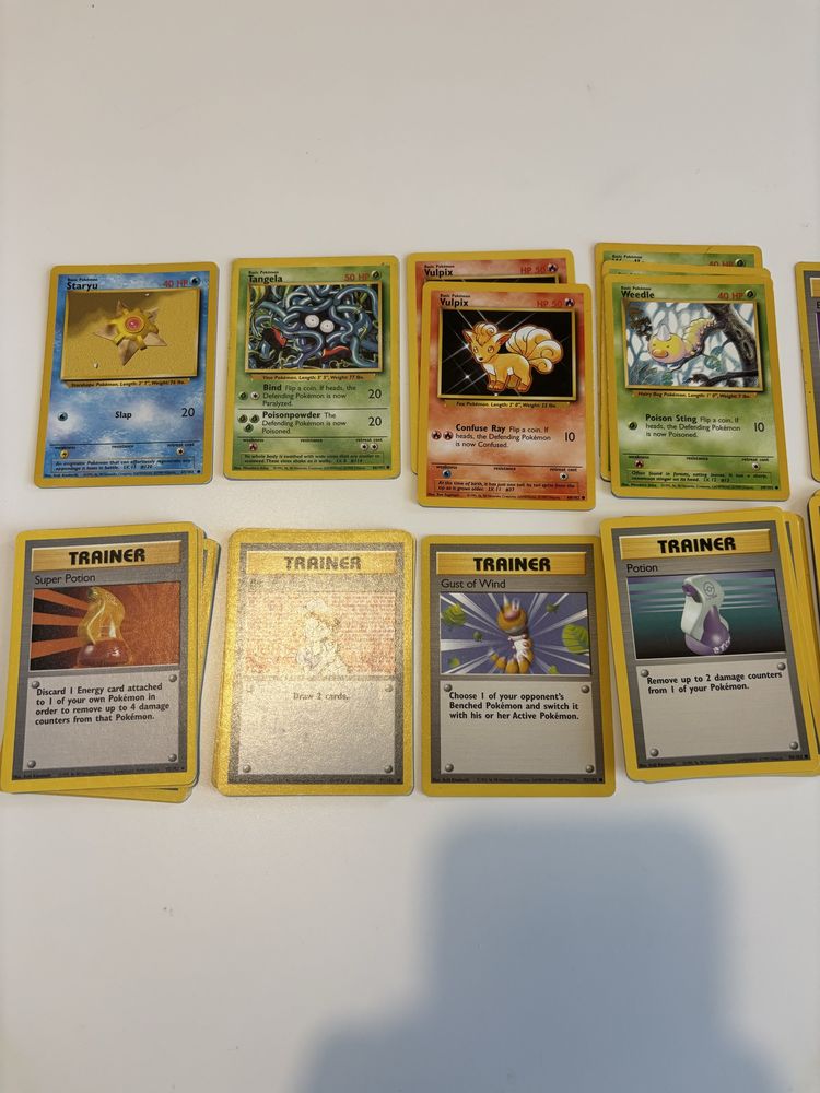 Cartas pokemon base set ingles