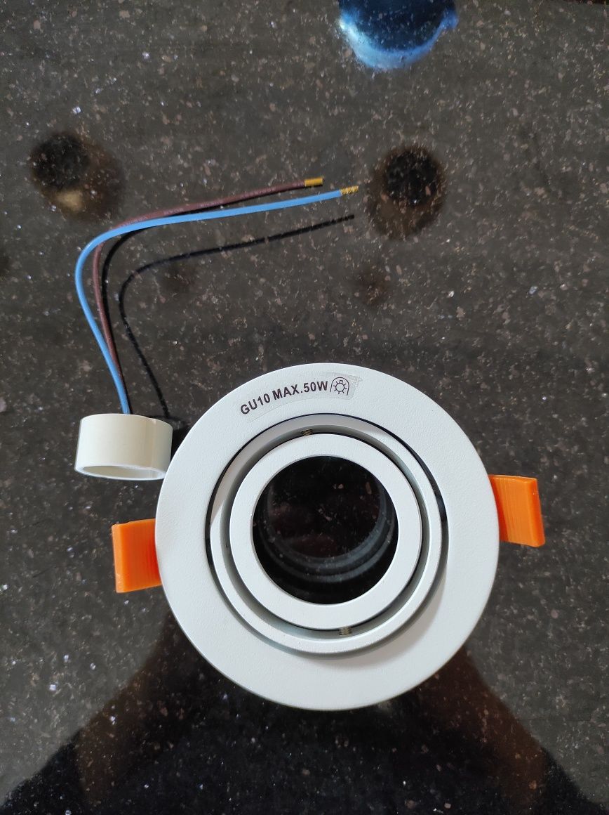 Halogen azzardo carlo1 biały