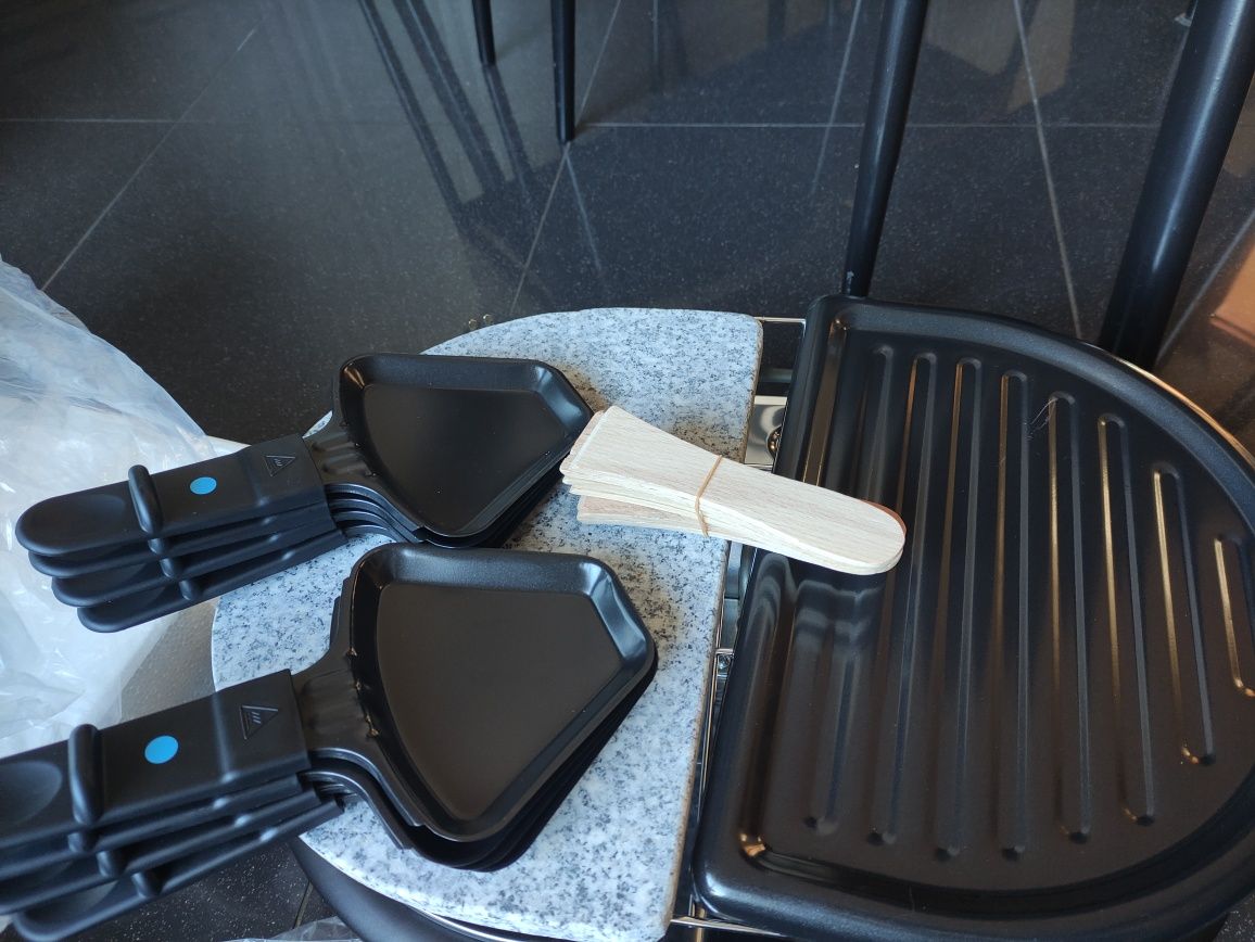 Grelhador raclette novo  Pedra - Eléctrico