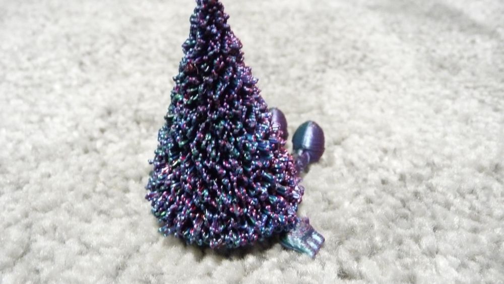 Choinka - ozdoba świąteczna z drukarki 3d