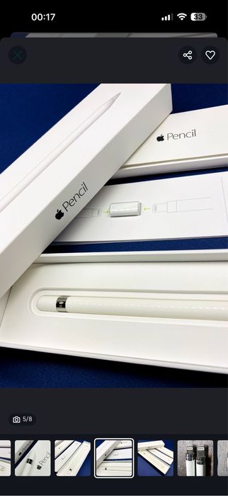 Apple Pencil 1 New. Оригінал