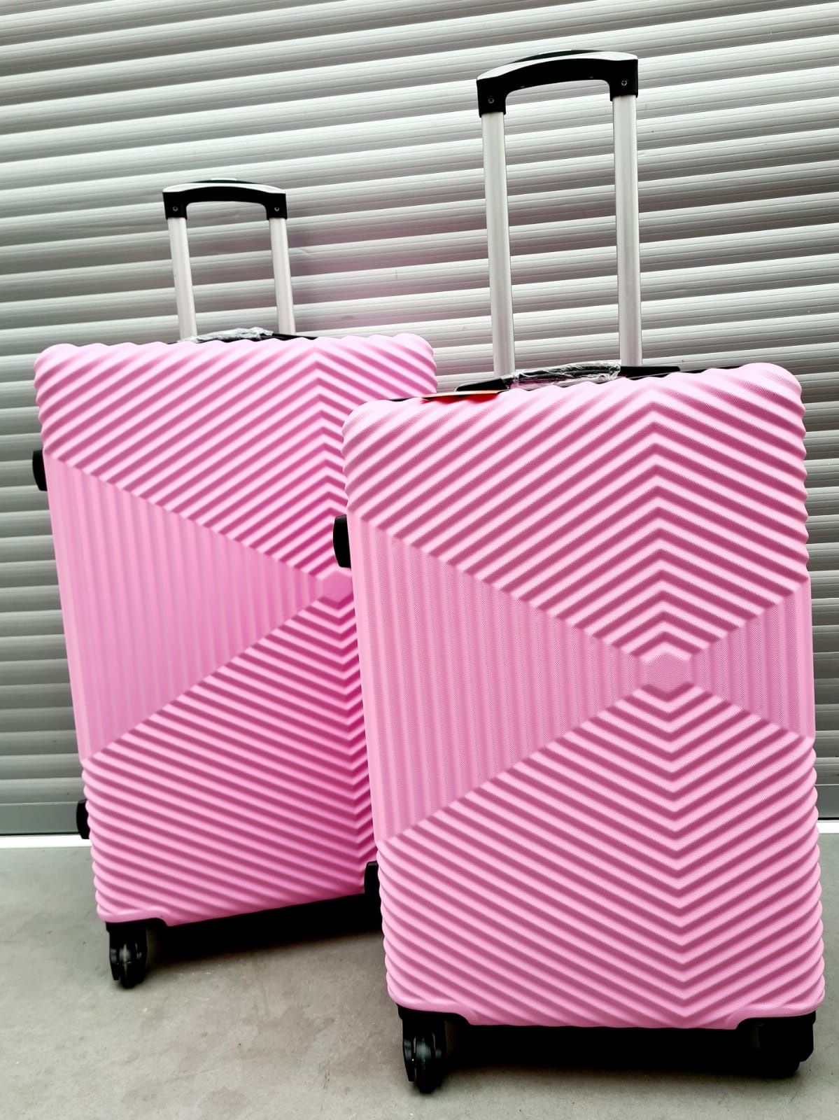 Nowy super zestaw walizek Cocodivo Large i ExtraLarge pudrowy róż