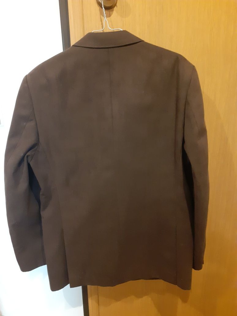 Blazer com efeito camurça