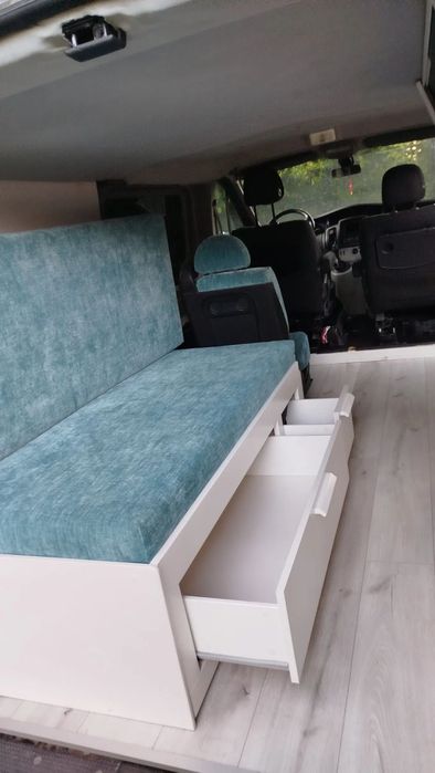 Opel Vivaro Renault Trafic Camper van brygadówka 6 osobowa L2H1